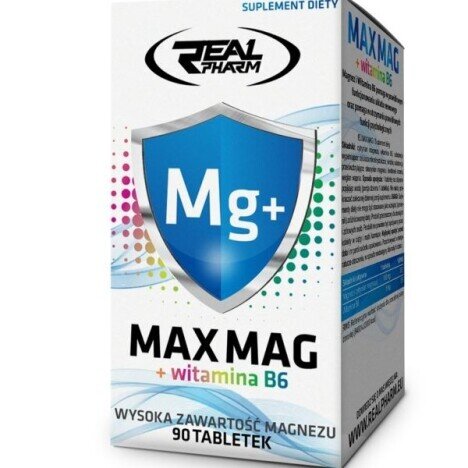 Real Pharm, Max Mag + B6 - 90 tablete